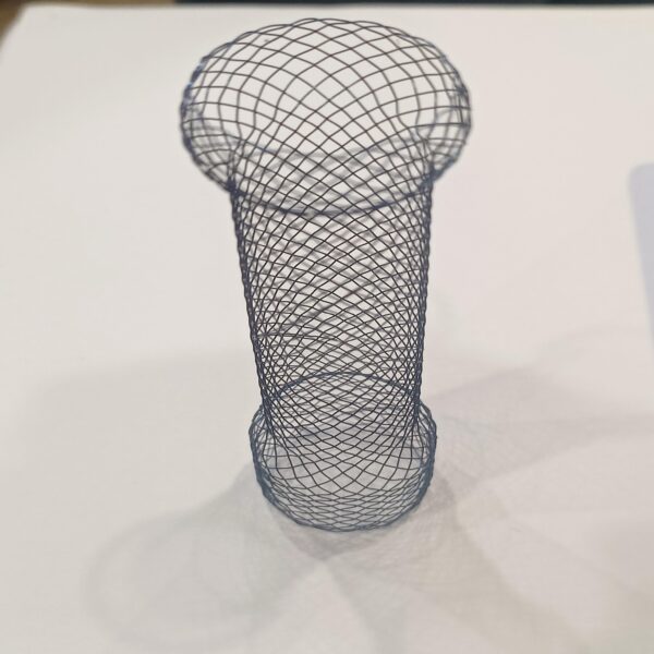 Nitinol wire for self-expanding stents in shape setting process