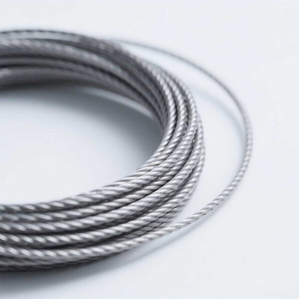 superelastic nitinol rope for medical guidewires