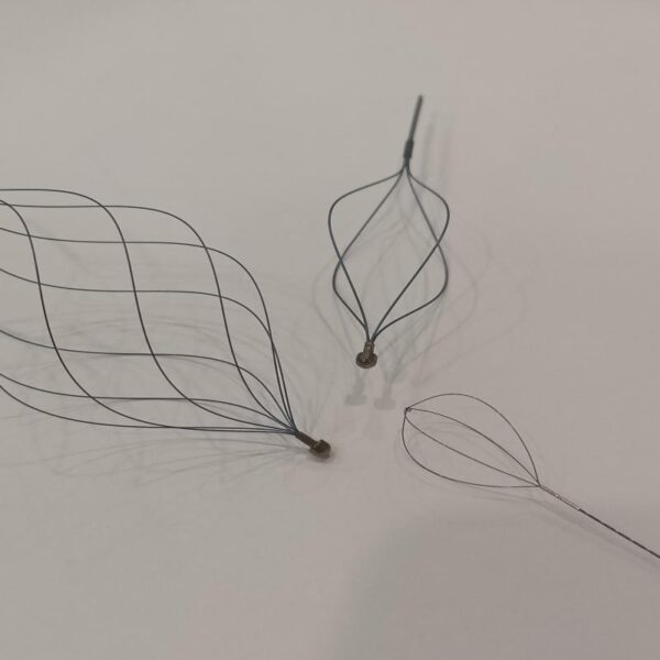 Nitinol stone basket used for stone retrieval in urology
