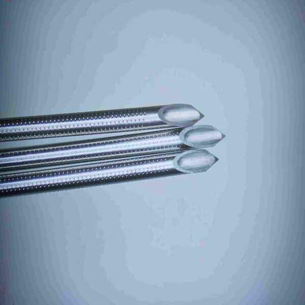 lose-up of Nitinol Tube Development Processing on a Laser Machine